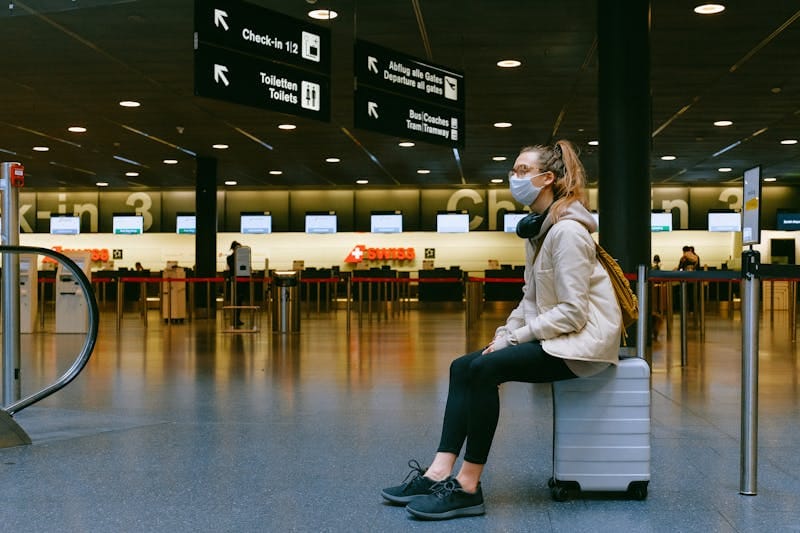 Kontrola paszportowa na lotnisku w Wielkiej Brytanii