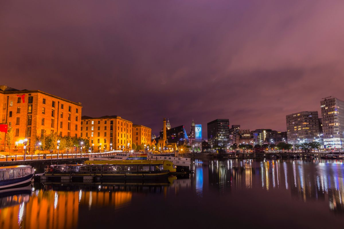 Albert Dock w Liverpoolu