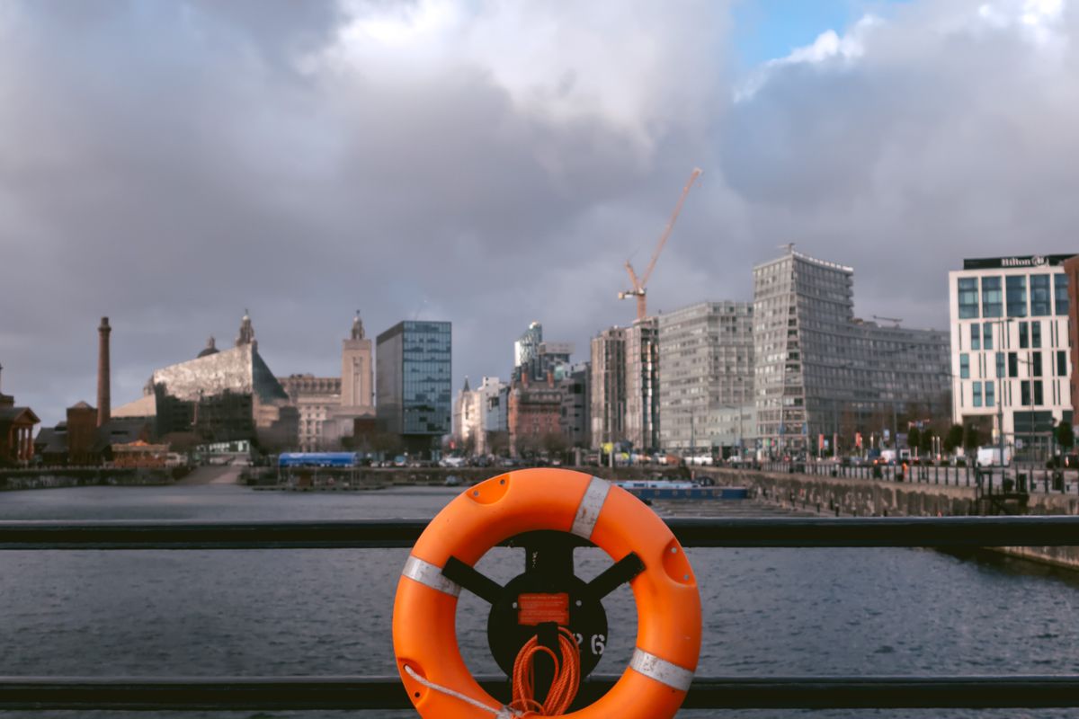 Nabrzeże Royal Albert Dock w Liverpoolu